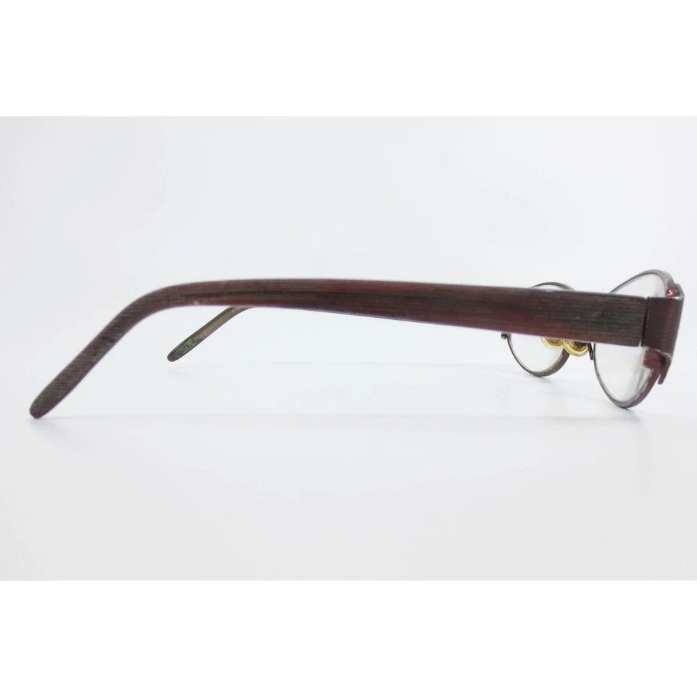 Ellen Tracy Borealis Wine Oval Eyeglass Frames 53-18-135 Burgundy Designer